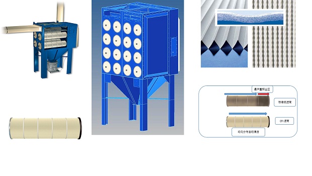 自動脈沖濾筒式除塵器